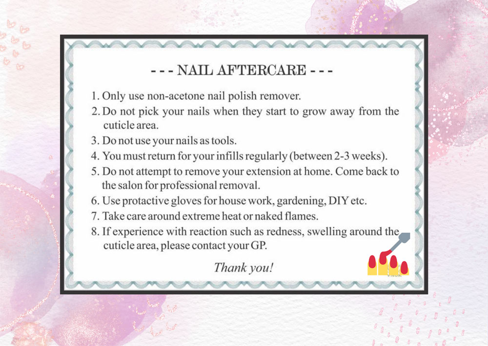 Nail aftercare image